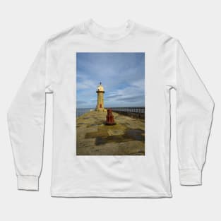 Whitby Pier Long Sleeve T-Shirt